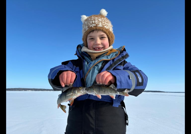 Ice fishing