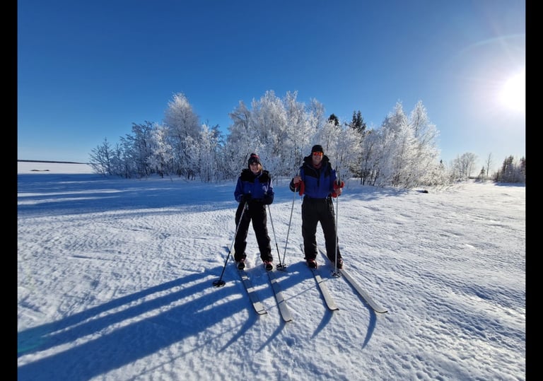cross country skiing