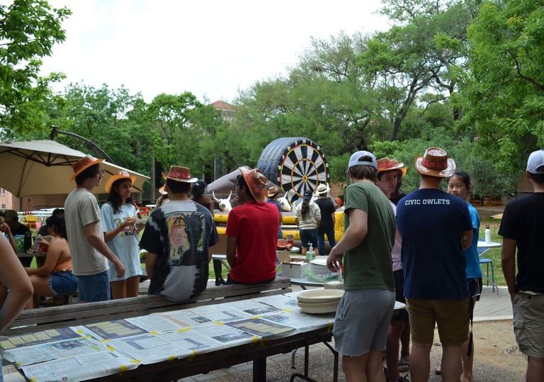 Inflatables at EOL Day