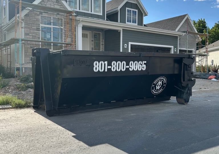 dumpster rental in Mapleton, ut