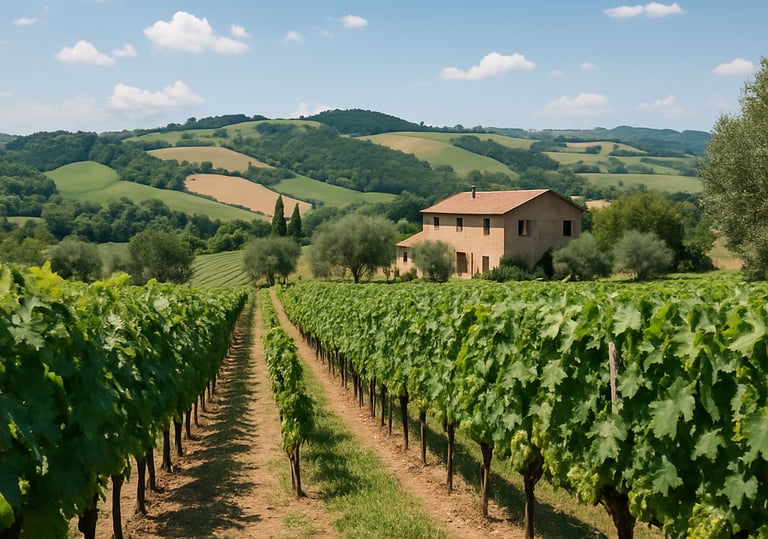 Degustazione vini pregiati colline delle Marche