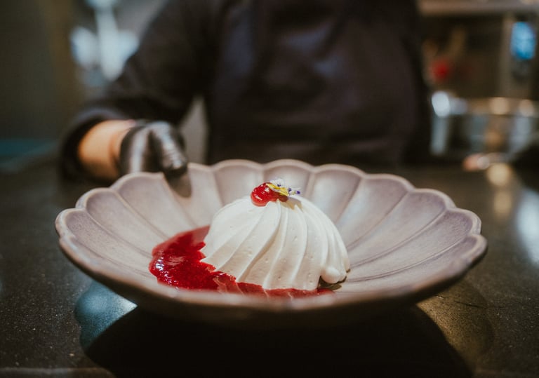 Dessert du restaurant Martin Paris