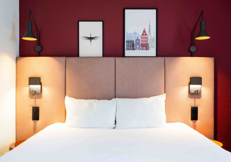 Photo d'une chambre de l'hôtel Ibis Strasabourg Centre Petite France