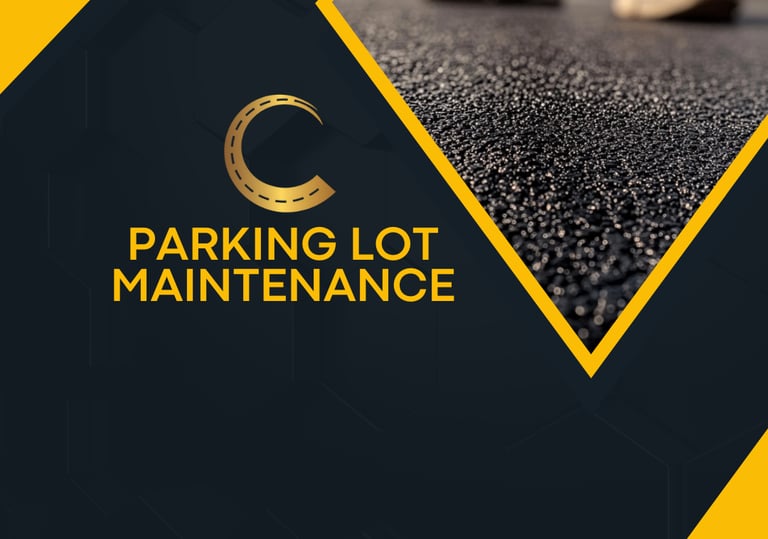 Parking Lot Maintenance in Columbus, Georgia