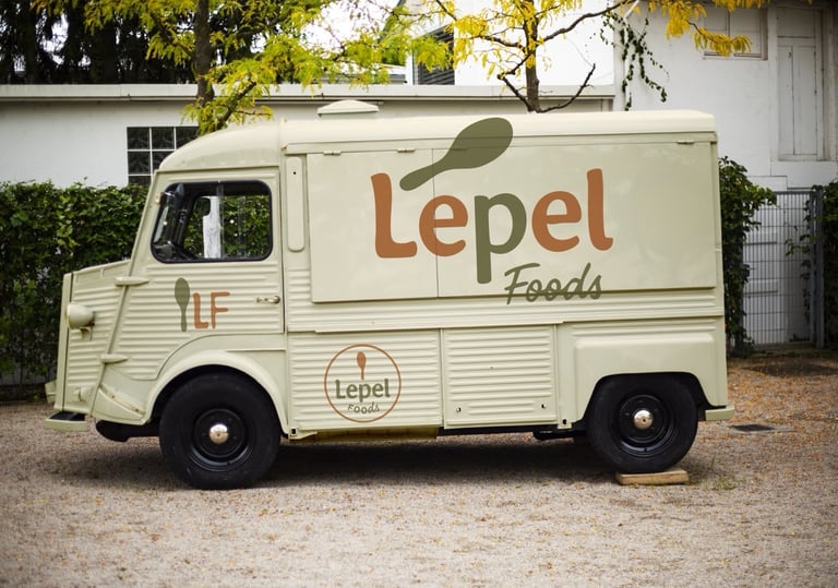 Een mock up op een wagen