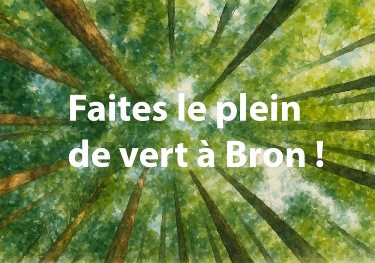 Parcs et espaces verts à Bron