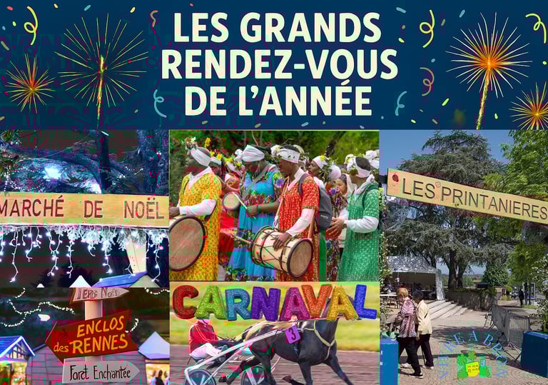 Les grand rendez-vous de l'année de la ville de Bron