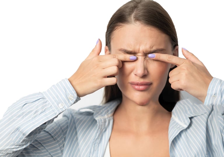 Pink eye, discharge, contact lenses, infection, eye pain, itchy eyes, burning eyes, crusting