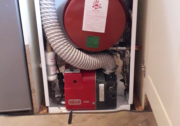 Oil boiler servicing for properties around South Molton