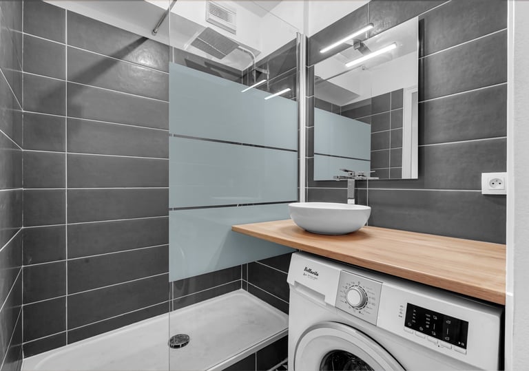 salle de bain rénovée