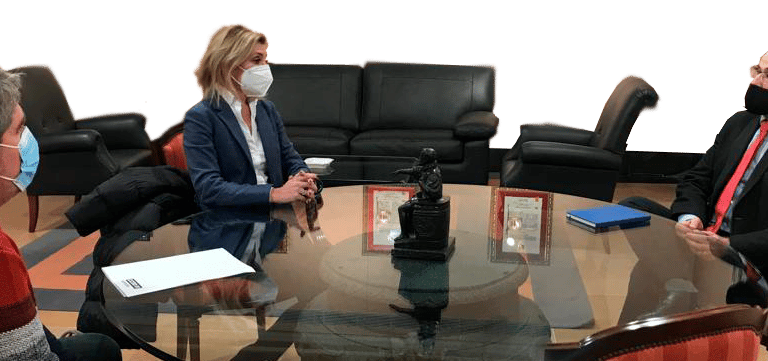 Reunión con Lugarteniente del Justicia de Aragón