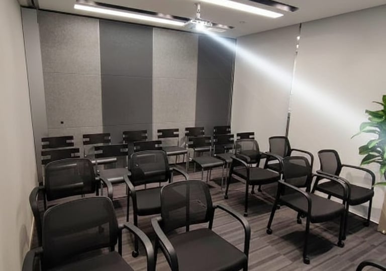 event venue in theater setting for seminar corporate event in hong kong kwun tong to hire by hour