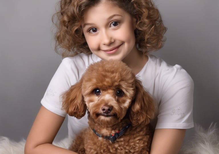 brown short coated small dog on brown grass field during daytime