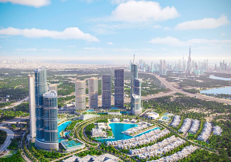 Exclusive Sobha Hartland Properties Overlooking Downtown Dubai