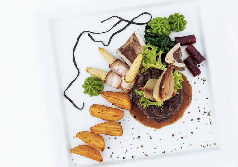 Patiekalų fotografavimo meniu aprašymas