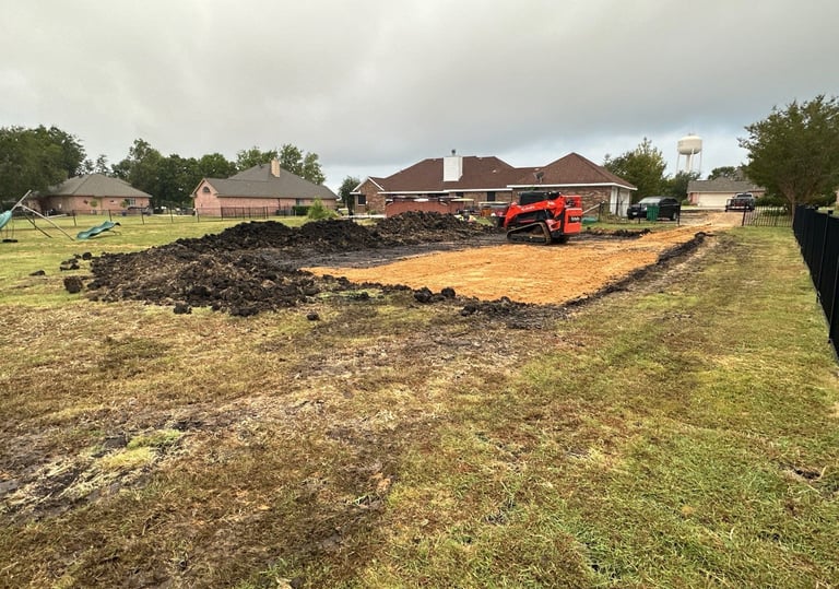 Backyard under Construction