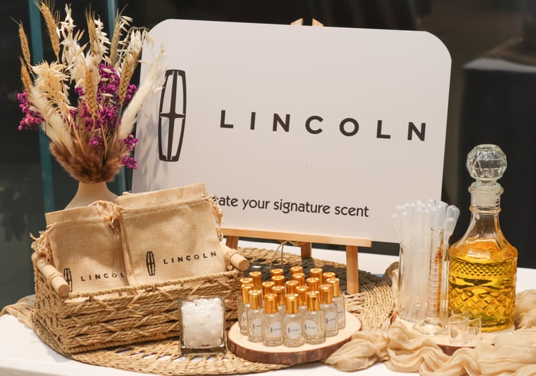 Corporate team building perfume making workshop in Dubai UAE, interactive employee engagement