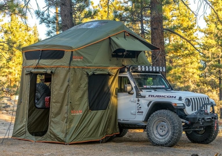 Roam adventure co rooftop tents in San Antonio Texas