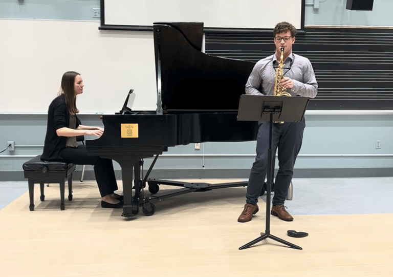 Noah Stoker at U.S. Navy Band Saxophone Symposium