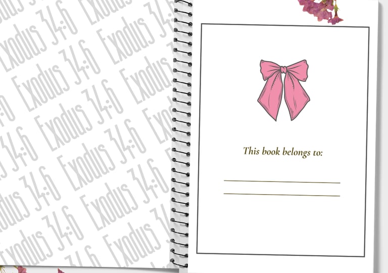 Nerdy Chistian Girl planner perfectly designed to help you plan and stay organized.