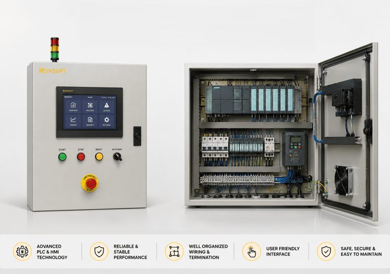 PLC HMI panel