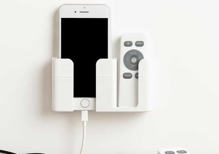 Este suporte multiuso de parede é a solução definitiva para quem não aguenta mais perder o celular o