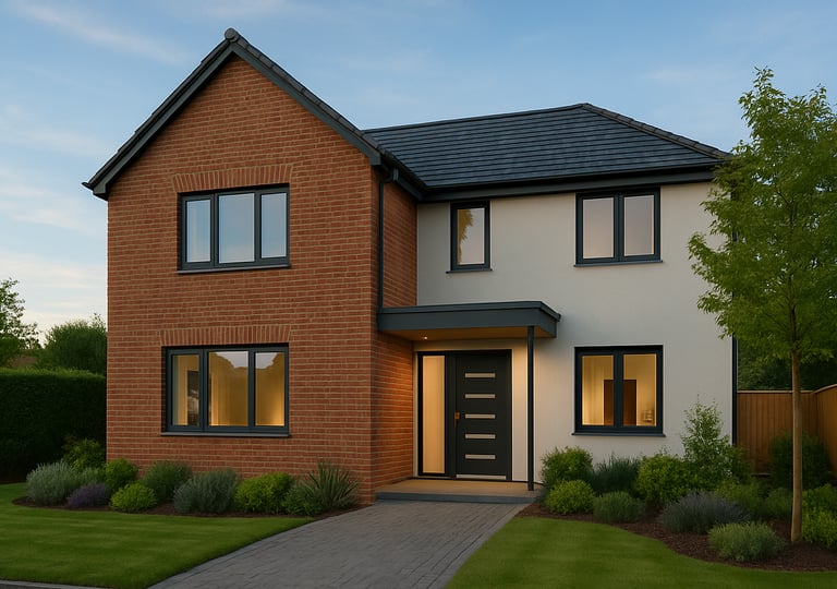 Self build dwelling concept scheme
