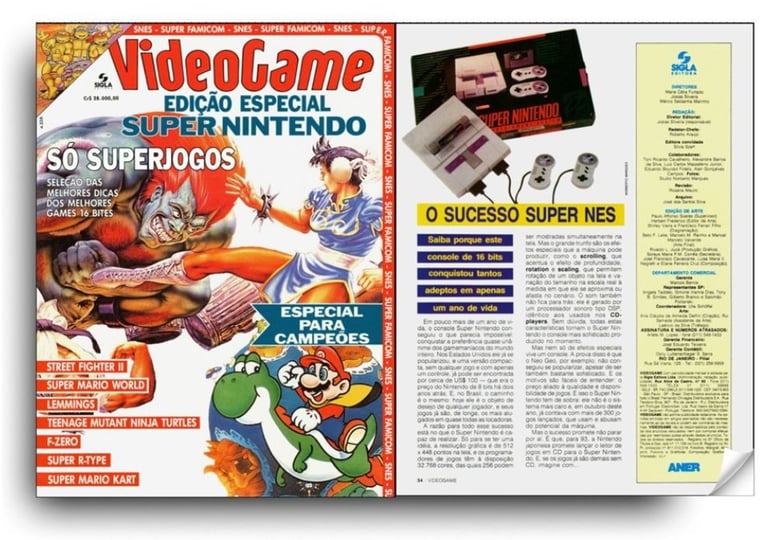 Revista Vídeo Game edição especial (22ª jan, 1993)