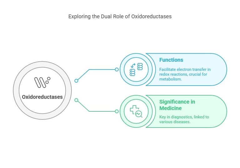 Exploring the dual role of Oxidoreductases