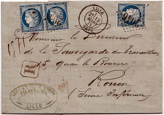 Losange Gros Chiffres 2046 et type 17 (57).
