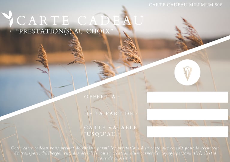 Carte cadeau - Style 1 - min.50€