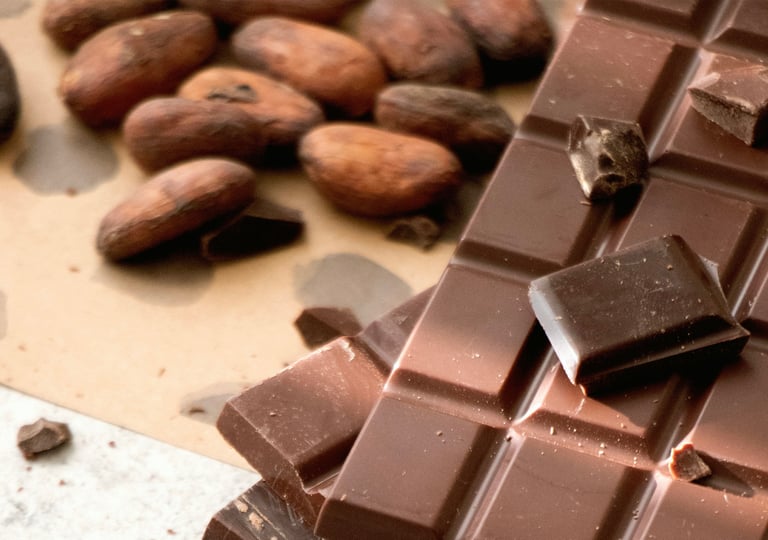chocolate and nuts