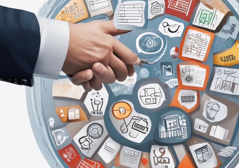 Business meeting discussing logistics and supply chain strategies.