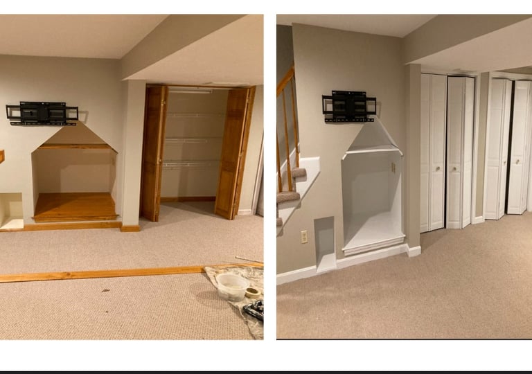 interior-painting-transforming-basement-trim-walls