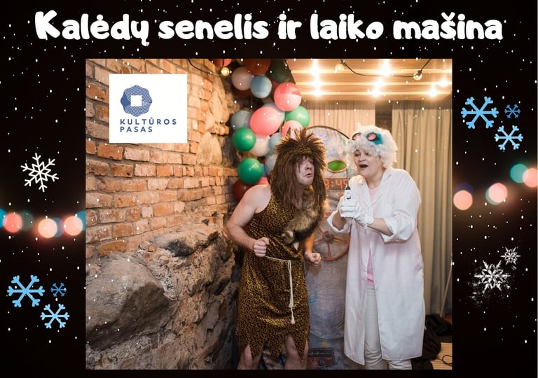 Kalėdų senelis ir laiko mašina, Programa vaikams Kalėdų šventei, Kalėdinė programa