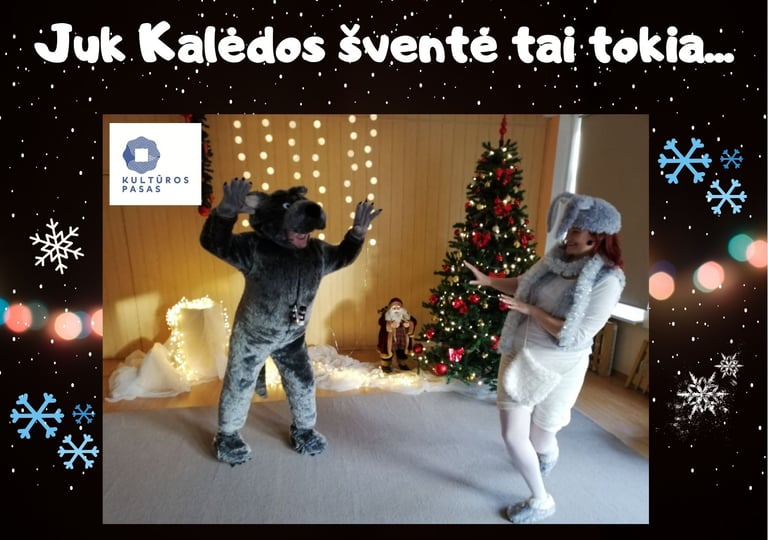 Juk Kalėdos šventė tai tokia, Kalėdų šventė vaikams, Kalėdinė programa vaikams