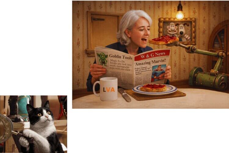 Automating routine tasks - inspired by Wallace & Gromit Breakfast scene