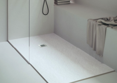 Solid Surface Composite Stone Shower Base Zero Clearance by Shower Pans LLC Nature Series