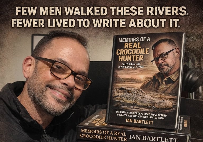 Ian Bartlett-Author-Memoirs of a real crocodile hunter-The Real Crocodile Hunter