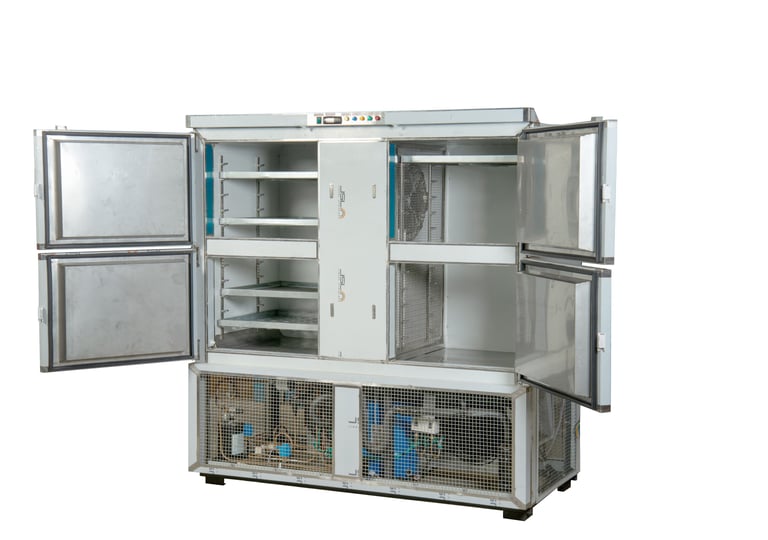 Blast hardner machine by Om Sai refrigeration