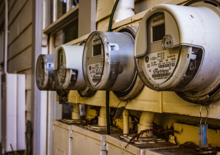 Residential electric meters and service equipment