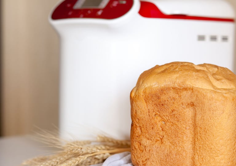 a loafer sitting on a counter top
