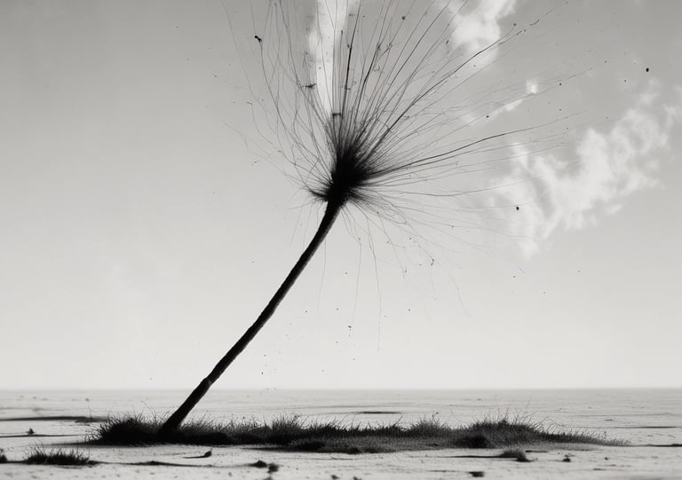 Close-up of a vibrant abstract painting with bold brush strokes.