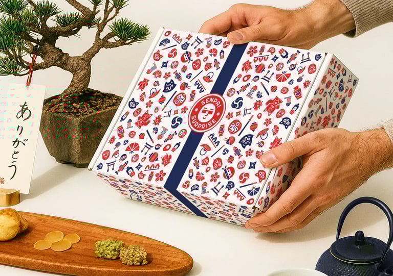 présentation box japonaise senpai surprise
