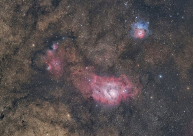 M8 Nebulosa Laguna scattata dall'amico Gian Lorenzo Ferretti