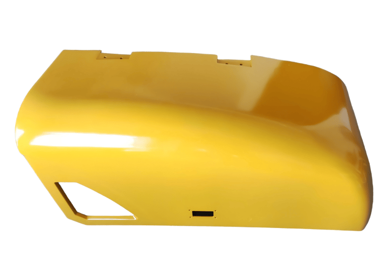 he hood and outer casing of cranes, dump trucks, bulldozers, and forklifts