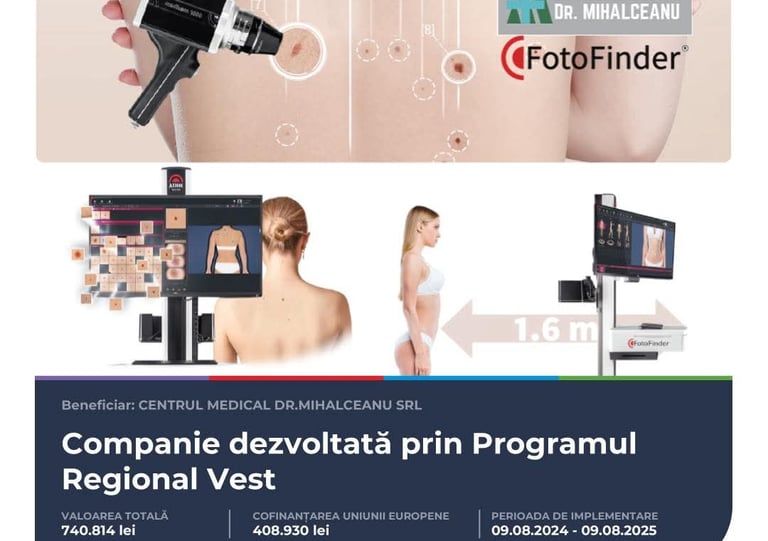 dotare moderna la Centrul Medical Dr Mihalceanu Timisoara prin cofinantare fonduri EU
