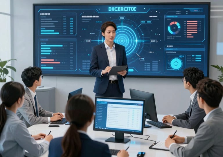 a computer screen with a bunch of data on it