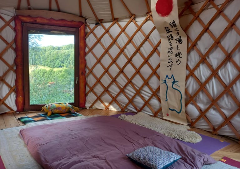 yourte de soin massage
