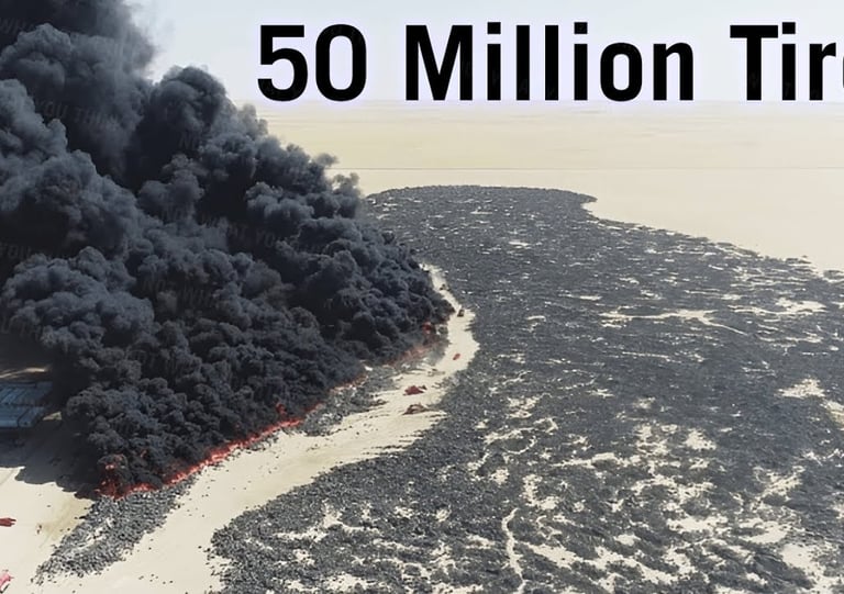 Re-Ti: accumulated end of ife tires in landfills transformed into recycled rubber products